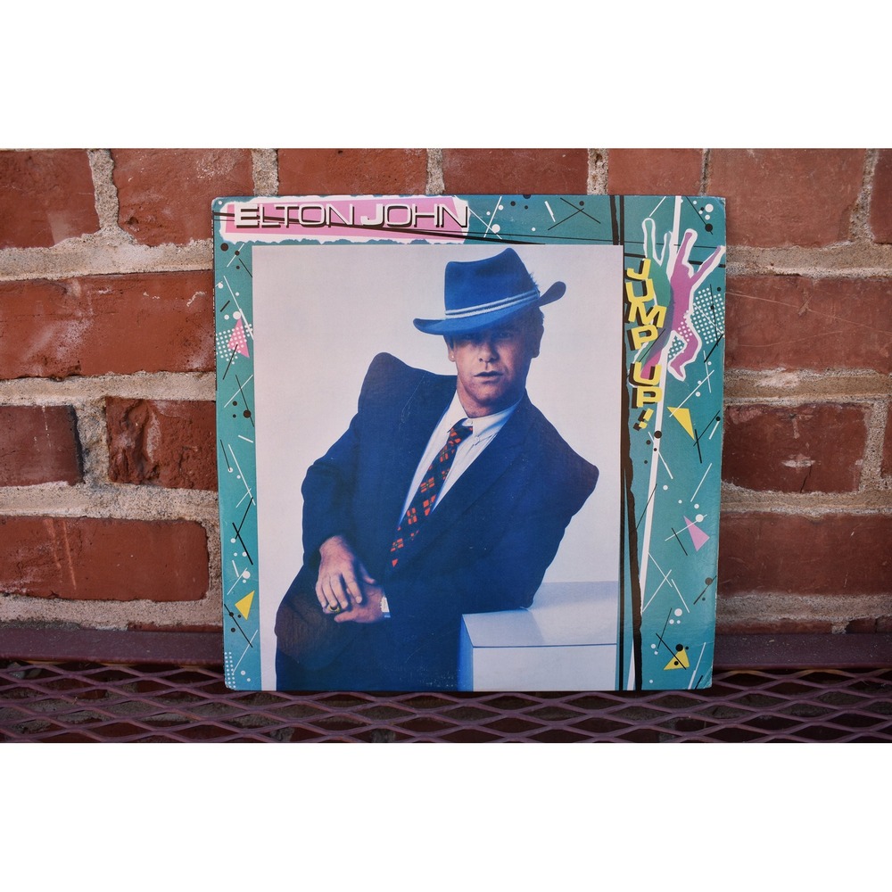Elton John Jump Up Vintage US Pressing Vinyl LP Record GHS 2013 Classic Rock 80s